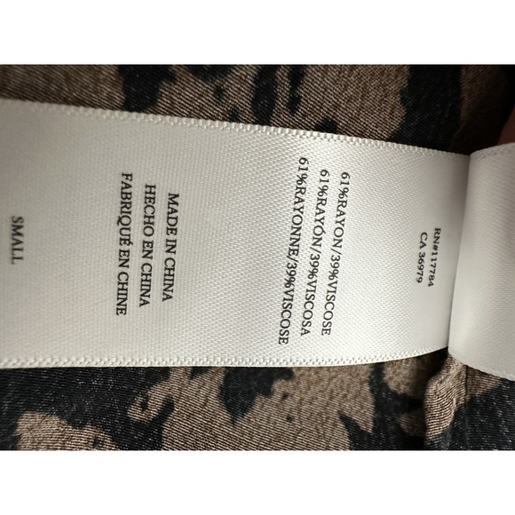 RAILS Fabian Dress Women's Small Long Sleeve Career Formal Cocktail Party Belt - Picture 5 of 12